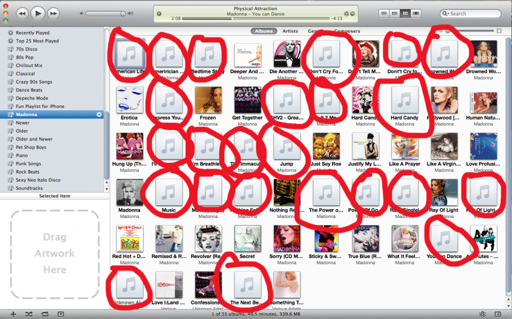Fix-iTunes-Song-Library-Missing-Album-Covers